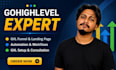 create gohighlevel funnels for lead generation bookings and sales