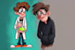 create any cartoon character