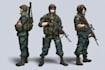 draw 2d game art military character design