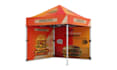 design canopy tent, rollup banner and table cover