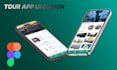 clean mobile app design