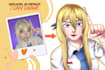 draw your photo into anime manga