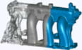 reverse engineering from stl, obj, scan file to cad model
