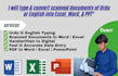 provide professional document writing and formatting service