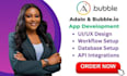 build scalable mobile apps with flutter, bubble and adalo