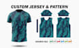 design custom sports jersey and sublimation jersey