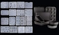 design custom plastic, chocolate, cake, and soap molds for 3d printing