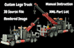 do professional 3d lego design technic model afol digital moc manual instruction