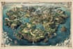draw a fantasy map illustration