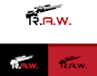 make an modern custom sniper, shoot, gun logo design
