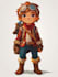 draw 2d game character illustration