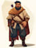 draw 2d game character illustration