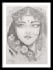 draw a realistic pencil sketch portrait