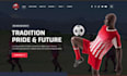 build squarespace football coach website academy training UK teams