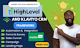 setup email flows, campaign using mailerlite, klaviyo and ghl