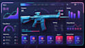 custom roblox UI UX design figma game interface and hud