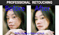 do professional photo editing
