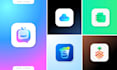 design modern app logo for android IOS