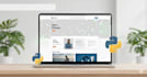 build a custom website with python django backend