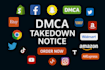 remove copyright infringement using dmca takedown