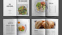design and format cookbook, recipe book, ebook, kindle, paperback, menu layout
