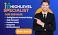 build gohighlevel account setup sub account custom field snapshot ghl dashboard