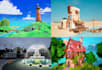 3d game level 3d stylized environment 3d landscape 3d scene for unity unreal