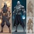 create scifi, fantasy, superhero character design