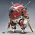 design futuristic mecha robots and concept art
