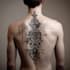 create a geometric tattoo design