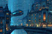 make a stunning sci fi, cyberpunk, fantasy characters