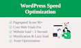do wordpress speed optimization and increase pagespeed score
