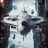 design spaceship, sci fi illustration and sci fi art