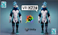 custom vrchat animaze vtuber avatar vrchat avatar vseeface 3d model vrchat quest