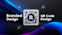 branded qr code design for business and marketing