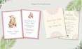 design elegant indian wedding invitations, save the date, and reception cards