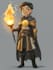 draw 2d game character illustration