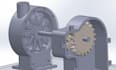 mechanical 3d and 2d designs