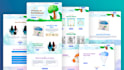create a professional book author website