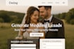 generate dating photography website wedding lead funnel