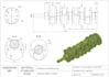 draft mechanical drawings and technical details in 3d autocad