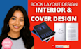 do book formatting and layout design for print and ebook