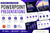 design a professional business powerpoint presentation