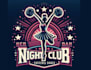 design night club bar cheerleading dance logo
