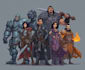 make a super hero character design