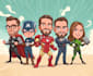 illustrate super hero character design
