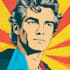 draw pop art portrait in roy lichtenstein style
