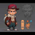 design your game character and game graphics