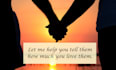 write you a beautiful heartfelt love letter