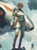 sci fi character illustration or sci fi character
